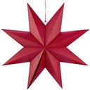 Pip Studio Papier-Weihnachtsstern Stripes 60cm - Dark Red