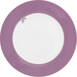 Pip Studio Lily & Lotus Plain Plate 21 cm - Purple