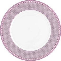Pip Studio Lily & Lotus Tile Plate 26.5 cm - Purple