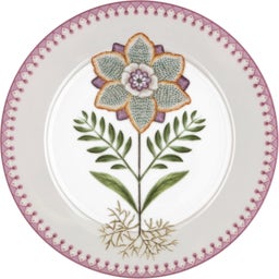 Pip Studio Lily & Lotus Plate 21 cm - Purple