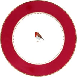 Pip Studio Teller Love Birds Rot - 17 cm