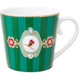 Pip Studio Love Birds Tasse gestreift, groß