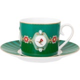 Pip Studio Love Birds Cappuccino Tasse & Untertasse