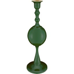 Pip Studio Metal Sphere - svečnik, Dark Green - 37 cm