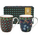 Pip Studio Becher Berry Blues 2er - Set - S