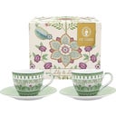 Espressotassen & Untertassen 2er-Set Lily & Lotus