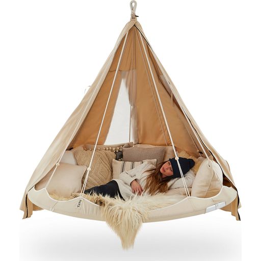 DELUXE Sunbrella® Hanging Bed + Poncho SET, Ø 1.5m