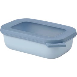 Recipiente Multiusos Cirqula - Rectangular 500 ml - Nordic Blue