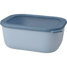Mepal Cirqula Multi Bowl rectangular 3 L - Nordic Blue