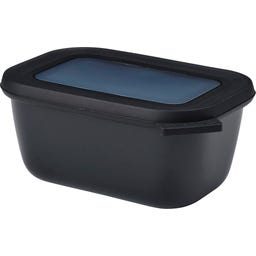 Mepal Cirqula Multi Bowl rectangular 750 ml - Nordic Black