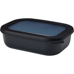 Mepal Cirqula Multi Bowl rectangular 1 L - Nordic Black