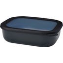 Mepal Multischüssel Cirqula rechteckig 2 l - Nordic Black