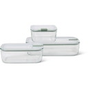 Contenitori in Vetro EasyClip - 3 Pezzi, Nordic Sage, 2 x 1000 ml + 2250 ml