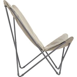 Lafuma SPHINX Lounge Chair, Titane - Latte