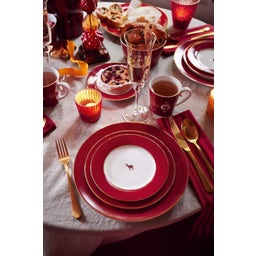 Pip Studio Tasse Love Birds Deer Dark Red - Small