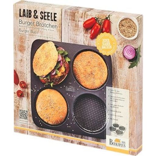 Laib & Seele - Moule pour 4 Pains à Burger - 1 pcs