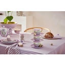 Lily & Lotus - Tazas con Plato - Set de 2 Unidades - Violeta