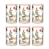 Pip Studio Grand Verre "Berry Blues", Multicolor