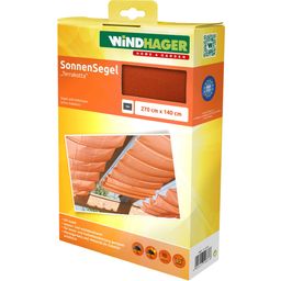 Windhager Solsegel Repspänning, 2,7 x 1,4 m