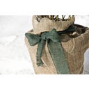 Windhager Burlap Strips 10cm x 25m - Moss Green