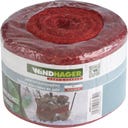 Windhager Nastro in Iuta - 10 cm x 25 m - rosso