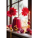 Pip Studio Vase Stripes 24 x 29 cm - Dark Red