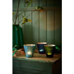 Pip Studio Stripes Vase 24 x 29 cm - Green