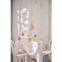 Tortenteller Metal Sphere White-Gold 32 x 12,5 cm - 1 Stk