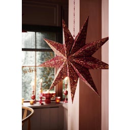 Pip Studio Papier-Weihnachtsstern Dark Red - 60 cm