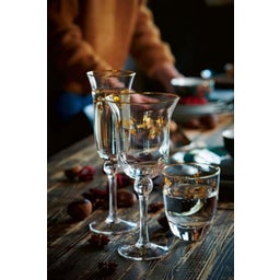 Pip Studio Weinglas Winter Wonderland Gold - 1 Stk