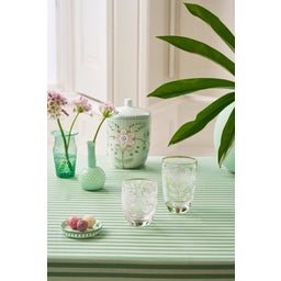 Wassergläser Blume Weiß Lily & Lotus 2er-Set - 2 Stück