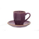 Rose & Tulipani Concerto - Espresso Cup - Malve