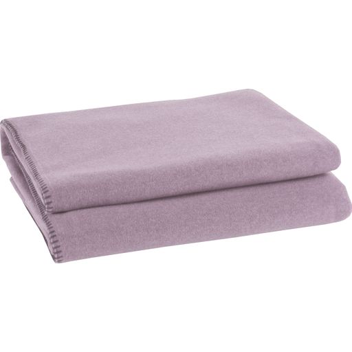 Zoeppritz Soft Fleece Blanket in Elderberry