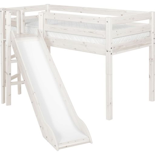 CLASSIC Platform and Posts for Mid-High Bed - Glazed white