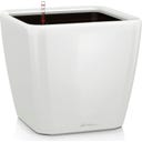 Lechuza QUADRO Premium LS 35 Planter - White - High Gloss