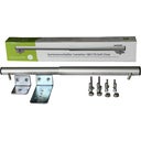 Gartentorschließer Camelion 180/170 Soft Close, Silber - 120er Winkel