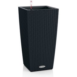 Lechuza CUBICO Cottage 30 Planter - Graphite Black
