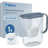 BRITA Style Essential Water Filter Jug, 2.4 L