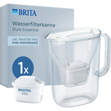 BRITA Wasserfilter Kanne Style Essential 2,4 L