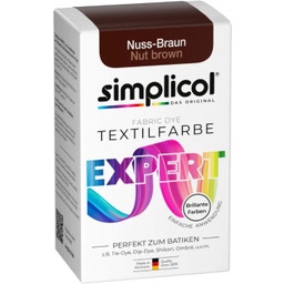 simplicol Barva za tekstil Expert - orehovo rjava
