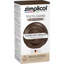 simplicol Textilfarbe Intensiv - Espresso-Braun