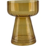 Miljögården Vase en Verre "Ami" Ocre