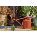 HAWS Indoor Metal Watering Can - 1 L - Terracotta Orange