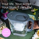 BRITA Carafe Filtrante Style Essential 2,4L - Bleu pierre