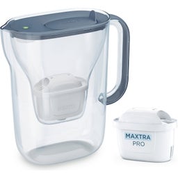 BRITA Carafe Filtrante Style Essential 2,4L - Bleu pierre