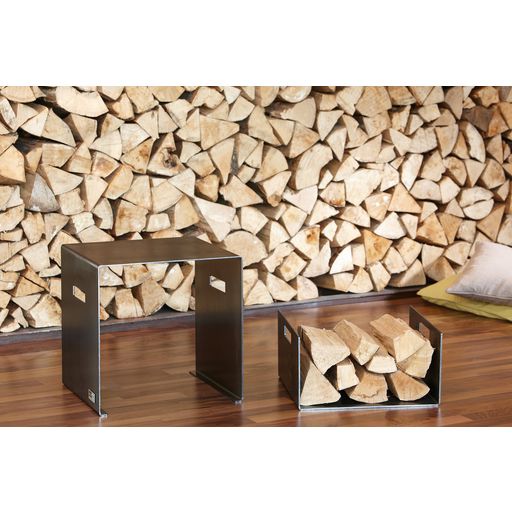 Artepuro Cuber Firewood Holder - Cuber Firewood Rack