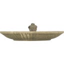 Esschert Design Aged Ceramic Birdbath - 1 item