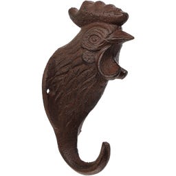 Esschert Design Gancho - Gallo - 1 ud.