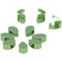 Esschert Design Juego de 10 Pinzas para Plantas - 1 set