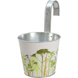 Esschert Design Fioriera con Gancio - Erbe Aromatiche